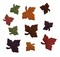 Buttons Galore Autumn Group Buttons - Set of 6 Button Packs - Leaves, Pumpkins, Sunflowers & More